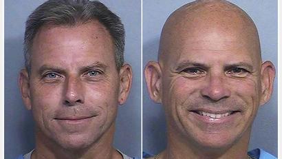 Bild: Uncredited/California Dept. of Corrections  via AP/dpa
Erik und Lyle Menendez sitzen seit 1990 hinter Gitter. (Archivbild)