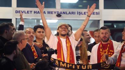 Bild: Murat Akbas/dpa
Leroy Sané gastiert mit Galatasaray Istanbul bei Eintracht Frankfurt.