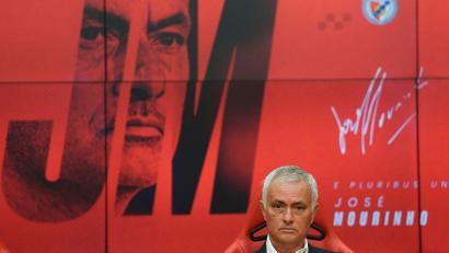 Bild: Ana Brigida/AP/dpa
José Mourinho ist neuer Trainer von Benfica Lissabon.