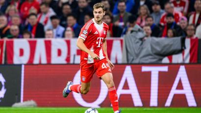 Bild: Tom Weller/dpa
Bayern-Verteidiger Josip Stanisic hat sich im Champions-League-Spiel gegen den FC Chelsea offenbar nicht ernsthaft verletzt.