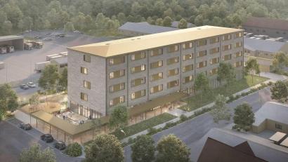 Bild: Grafik Bayer-Architekten Nürnberg-Fürth
Im Truppenübungsplatz Hohenfels war in den vergangenen Tagen der Spatenstich für eine neue Hotelanlage in Nainhof. Die Baukosten belaufen sich auf etwa 40 Millionen Euro aus US-Finanzmitteln. Die Bauzeit beträgt gute zwei Jahre.