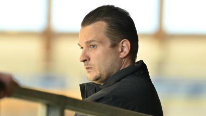 Bild: Hubert Ziegler
ERSC-Trainer Jan Bönning testet mit seinem Team am Freitag in Schweinfurt.,