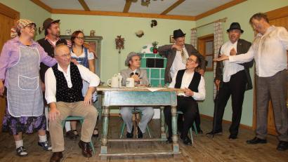 Archivbild: wro
Mit drei Einaktern verabschiedete sich das Ensemble des Pechlattenfixner Dorftheaters von der Bühne im Gasthof Knopf in Groschlattengrün.