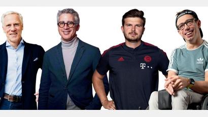 Bildmontage: Hohpe GmbH 
Ingo Froböse, Oliver Kharraz, Simon Unger und Johannes Grasser sind beim Gesundheitssymposium am 9. Oktober in Weiherhammer dabei.