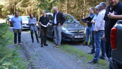 Bild: ak
Der Unterhalt und die Neuanlage von Waldwegen ist zur wirtschaftlichen Nutzung der Waldflächen der Stadt von großer Bedeutung.