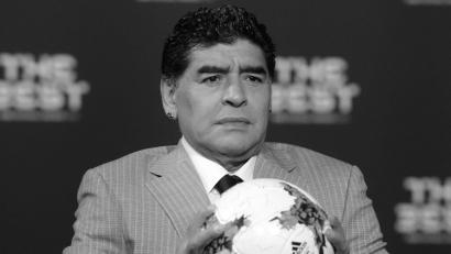 Bild: Patrick Seeger/dpa
Fußball-Legende Diego Maradona starb am 25. November 2020 im Alter von 60 Jahren. (Archivbild)