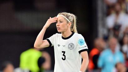 Bild: Sebastian Christoph Gollnow/dpa
Kathrin Hendrich spricht über Anfeindungen im Netz.