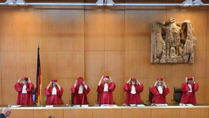 Bild: Uli Deck/dpa
Darüber, dass die abgesagte Richterwahl im Juli keine politische Glanzleistung war, ist in den vergangenen zwei Monaten viel gesprochen worden. (Archivfoto)