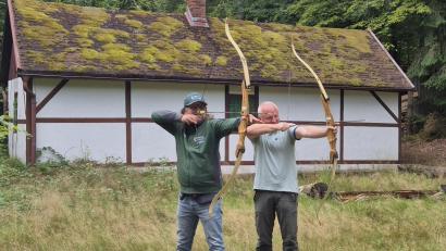 Bild: Stephan Müller/Learning Campus
Eine besondere Attraktion auf dem Waldfest bei der Köhlerhütte wird das Bogenschießen mit Learning Campus sein.