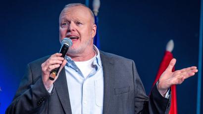 Bild: Jens Büttner/dpa
„Die Stefan Raab Show“ läuft erstmals abendfüllend.