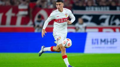 Bild: Tom Weller/dpa
Bilal El Khannouss soll das Spiel des VfB Stuttgart prägen