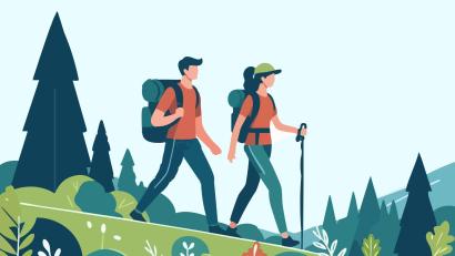 Grafik: LadyBeck - stock.adobe.com
Im Podcast „Walkie-Talkie“ stellen unsere Reporter ihre Lieblingswanderungen in der Oberpfalz vor und nehmen die Zuhörer mit auf die Strecke.
