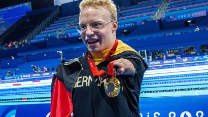 Bild: Jens Büttner/dpa
Josia Topf holt bei der WM vier Medaillen. (Archivbild)
