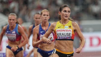 Bild: Michael Kappeler/dpa
Gesa Krause will am 7. Dezember ihr Marathon-Debüt geben.