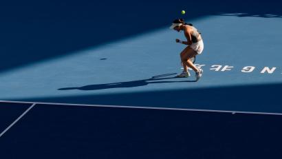 Bild: Bai Xuefei/XinHua/dpa
Eva Lys steht beim Turnier in Peking im Achtelfinale.