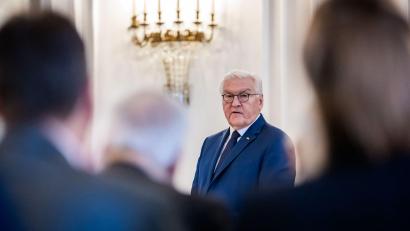 Bild: Christoph Soeder/dpa
Seine Amtszeit endet im März 2027. Doch die Debatte über Steinmeiers Nachfolge hat bereits begonnen.