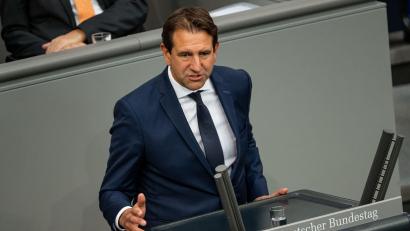 Bild: Fabian Sommer/dpa
Fraktionsvize Jung widerspricht CDU-Politiker Kuban. (Archivbild)