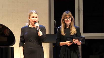 Bild: Frank Ebel
Die beiden Dozentinnen Brigitte Bayer und Elizaveta Milyukova werden ebenfalls zu sehen und hören sein.