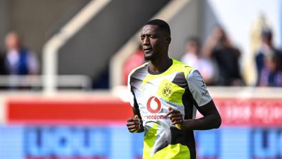 Bild: Harry Langer/dpa
Sehou Guirassy steht dem BVB gegen Bilbao wieder zur Verfügung.