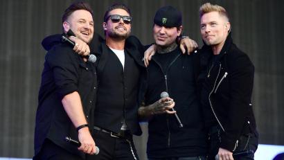Bild: Ian West/PA Wire/dpa
Die irische Boyband Boyzone kehrt im kommenden Jahr für einen einzigen Auftritt auf die Bühne zurück. (Archivfoto)