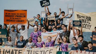 Bild: Only Idea Studios/PISFCC/Right Livelihood/dpa
Die Pacific Islands Students Fighting Climate Change (PISFCC) zählen zu den diesjährigen Alternativen Nobelpreisträgern.