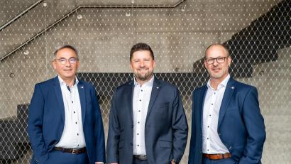 Bild: Markgraf
Leiten künftig gemeinsam die Geschäfte von Markgraf: (von links): Liborius Gräßmann, Alexander Holzmüller und Alexander Kopp.