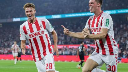 Bild: Revierfoto/dpa
Marius Bülter (r.) fehlt dem 1. FC Köln bei seinem Ex-Club 1899 Hoffenheim