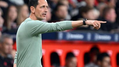 Bild: Federico Gambarini/dpa
Dino Toppmöller will gegen Bayern München eine andere Mentalität seiner Mannschaft sehen.