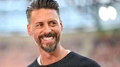 Bild: Harry Langer/dpa
Endlich Grund zur Freude: Sandro Wagner.