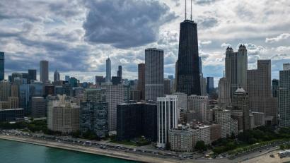 Bild: Erin Hooley/AP/dpa
Trump will in Chicago eingreifen - laut Gouverneur von Illinois gibt es nun ein Ultimatum (Archivbild).