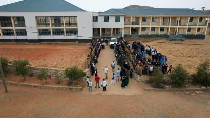 Archivbild: Christa Fischer
In der neuen Msakila-Secondary-Schule in Sumbawanga finden 570 SchülerInnen einen Platz.