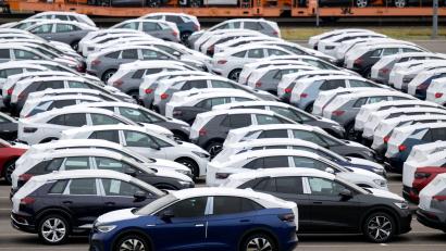 Bild: Hendrik Schmidt/dpa
Mehr als 45.000 Elektrofahrzeuge wurden im September neu zugelassen. (Archivbild)