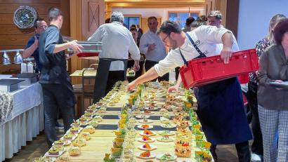 Bild: Wolfgang Steinbacher
Die Schlemmerwochen sind im Gasthaus zum Wulfen offiziell eröffnet worden.