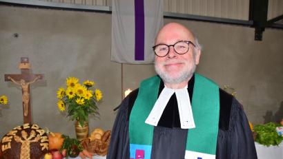 Bild: hdk
Pfarrer Matthias Ahnert feiert am Sonntag seinen 65. Geburtstag.