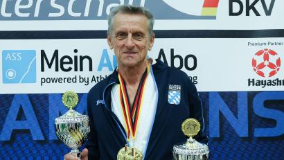 Bild: Gitti Krauser 
Dieter Baller holte sich zwei deutsche Meistertitel im Karate.