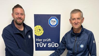 Bild: kro
Christian Geweth und Rudolf Hecht.