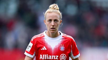 Bild: Sven Hoppe/dpa
Abwehrspielerin Carolin Simon vom FC Bayern verletzte sich in Barcelona. (Archivfoto)