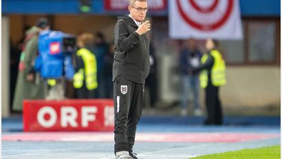 Bild: Georg Hochmuth/APA/dpa
Ralf Rangnick feierte einen Sieg mit Österreich.