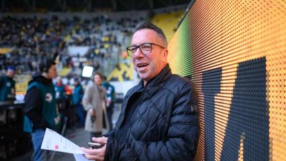 Bild: Robert Michael/dpa/ZB
Kauczinski ist neuer Trainer bei den Löwen. (Archivbild)