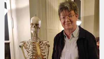 Bild: Julia Kathrin Knoll/exb
Regensburger Autor und Musiker Rolf Stemmle, langjähriger Vorsitzender des VS Ostbayern.