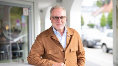 Bild: Lukas Barth/dpa
Es gibt eine weitere Ehrung für den langjährigen Bayern-Boss Karl-Heinz Rummenigge.
