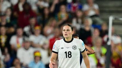 Bild: Sebastian Christoph Gollnow/dpa
Leipzigs Giovanna Hoffmann könnte das Halbfinale der Nations League verpassen.