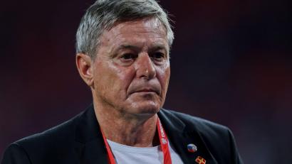 Bild: Marko Drobnjakovic/AP/dpa
Dragan Stojkovic tritt als Serbiens Nationaltrainer zurück.