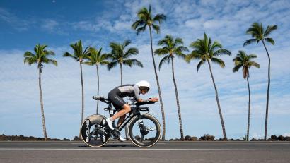 Bild: BEAUTIFUL SPORTS/Hilger/Beautiful Sports/dpa
Bestritt schwanger den Ironman auf Hawaii: Anne Reischmann