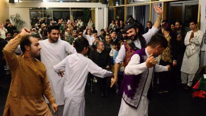 Bild: Kunz
Ausgelassene Stimmung herrschte beim Fest der Afghanischen Gemeinschaft.