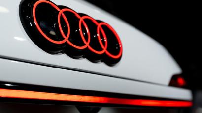 Bild: Sven Hoppe/dpa
Die vier Audi-Ringe. (Symbolbild)