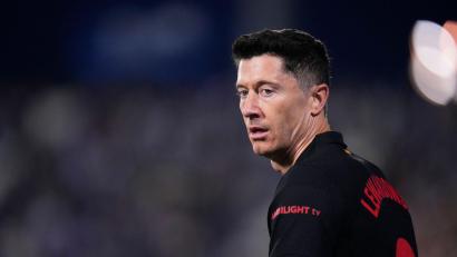 Bild: Manu Fernandez/AP/dpa
Fällt wegen einer Muskelverletzung vorerst aus: Robert Lewandowski