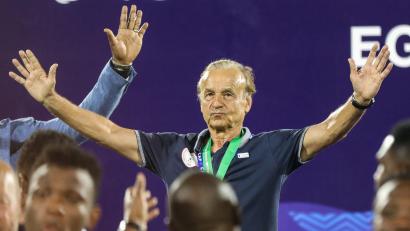 Bild: Gehad Hamdy/dpa
Trainer Gernot Rohr verpasste mit Benin die Qualifikation für die WM.