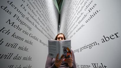 Bild: Arne Dedert/dpa
Lesefreude auf der Frankfurter Buchmesse