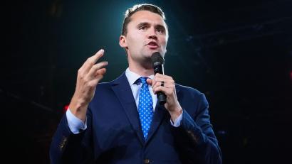 Bild: Ross D. Franklin/AP/dpa
Charlie Kirk wurde im vergangenen Monat erschossen. (Archivbild)